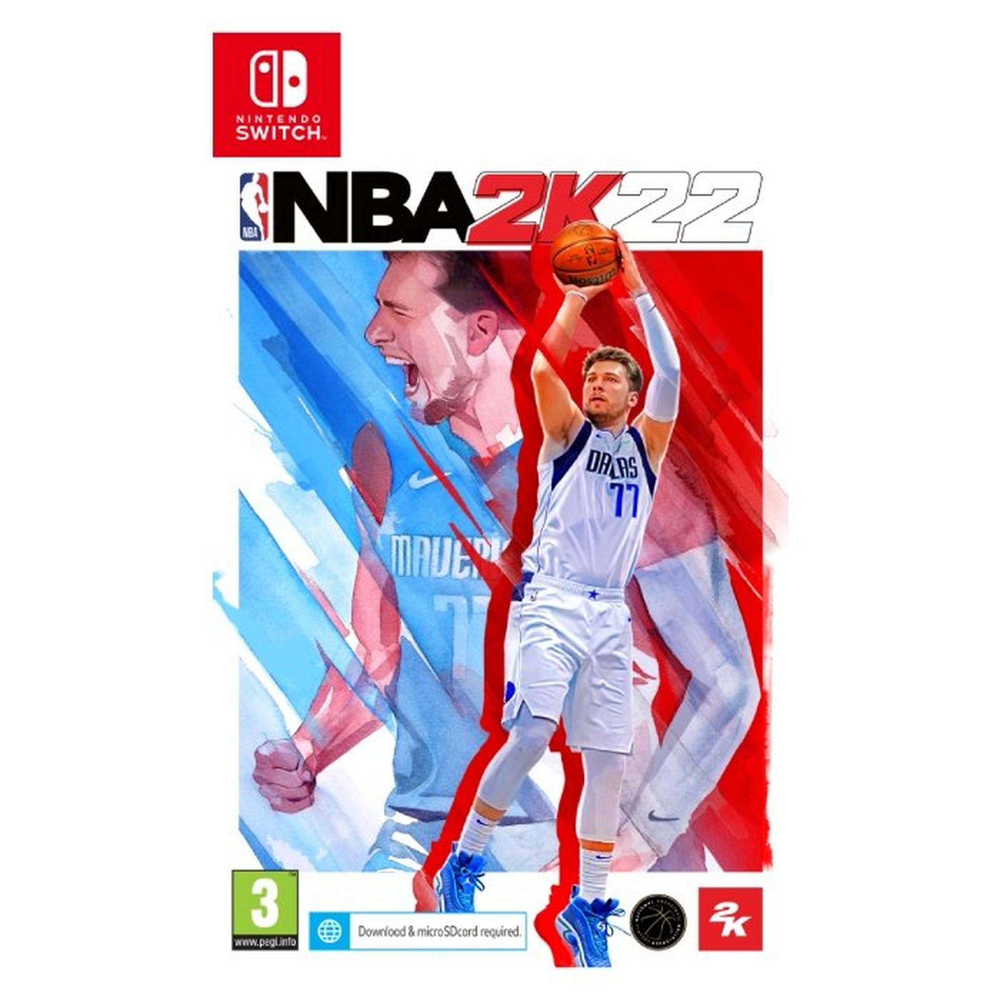NBA 2K22 Game - Standard Edition - Nintendo Switch