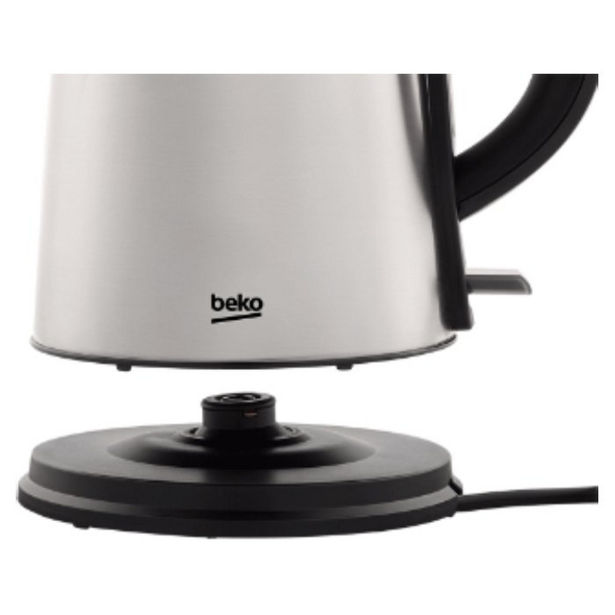 Beko Water Kettle, 1.7 L Capacity, 2200 Watts, WKM6226I - Stainless Steel