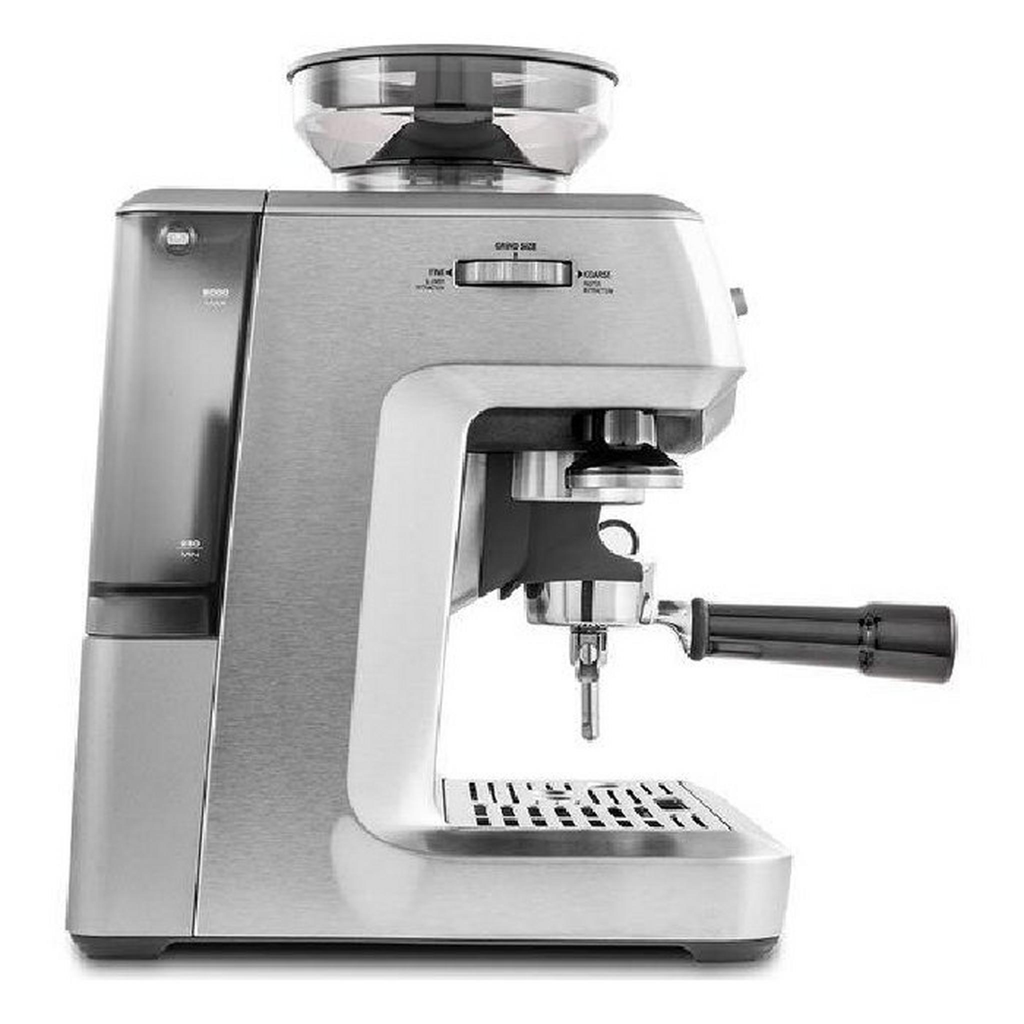 ماكينة صنع القهوة باريستا اكسبرس من سيج، قوة 1850 واط، بسعة 2 لتر، SES875BSS - ستانلس ستيل