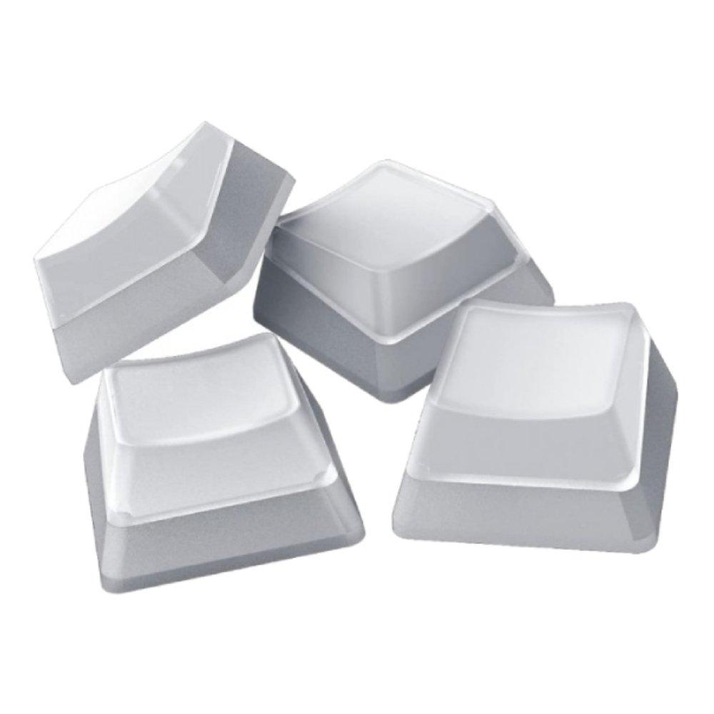 Razer PBT Keycap + Coiled Cable Upgrade Set - White