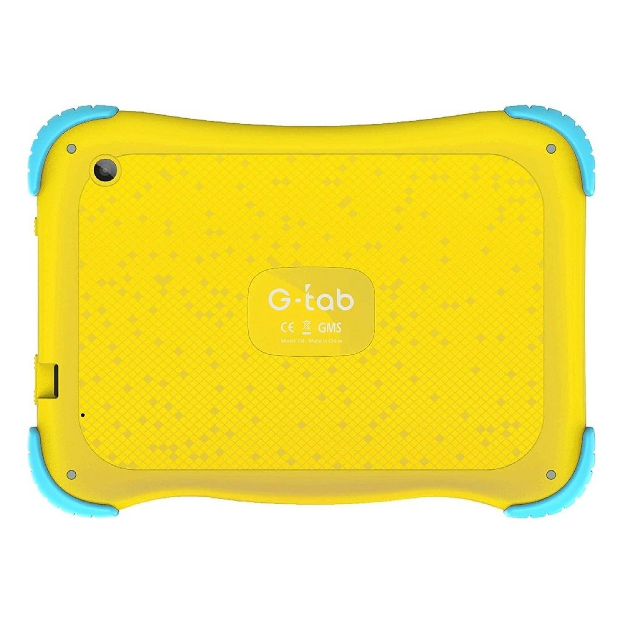 G Tab Q4 16GB, 7-inch Kids Wi-Fi Tablet - Yellow