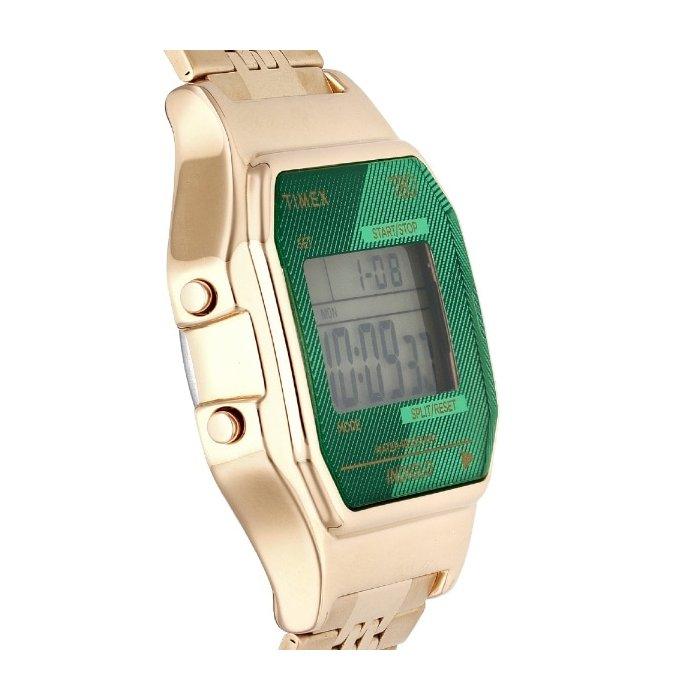 TIMEX T80 Unisex Watch, Digital, 34mm, Stainless Steel Strap, TW2V19700 – Rose Gold