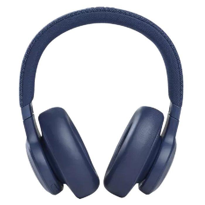 سماعة لايف 660 مع تقنية إلغاء الضوضاء لاسلكية من جي بي ال - ازرق