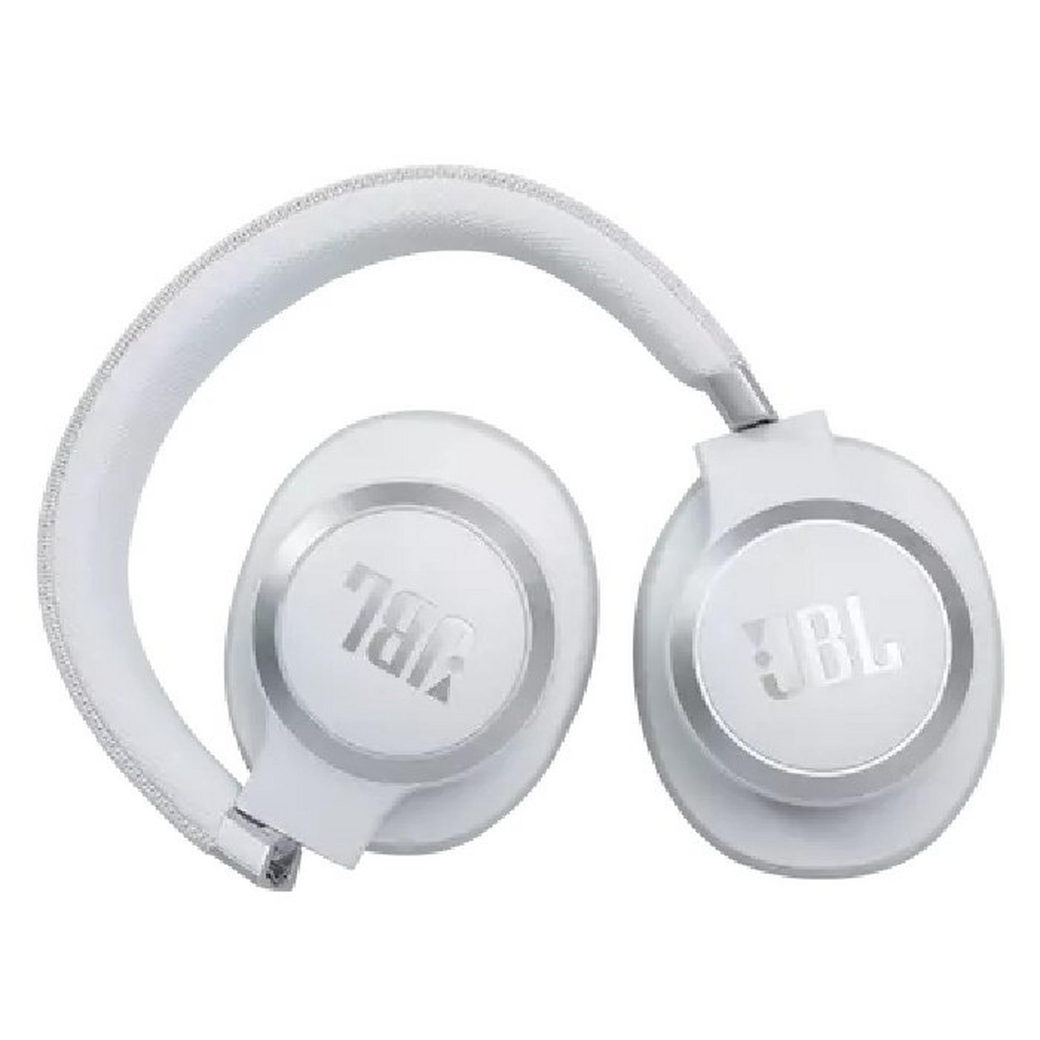 JBL Live 660 Wireless Noise Cancelling Headphones - White
