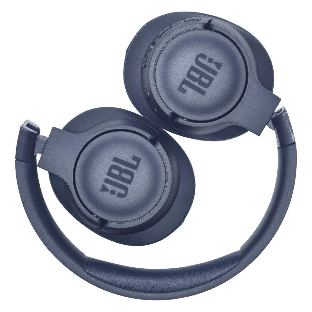 سماعة رأس جي بي ال تيون 760 ان سي لاسلكية مع تقنية إلغاء الضوضاء 35 ساعة - ازرق