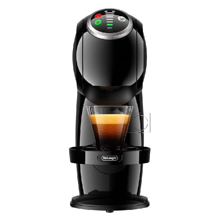 ماكينة تحضير القهوة ديلونجي دولتشي قوستو جينيو اس بلس، قدرة 1460 واط، سعة 0.8 لتر، EDG315.B - أسود