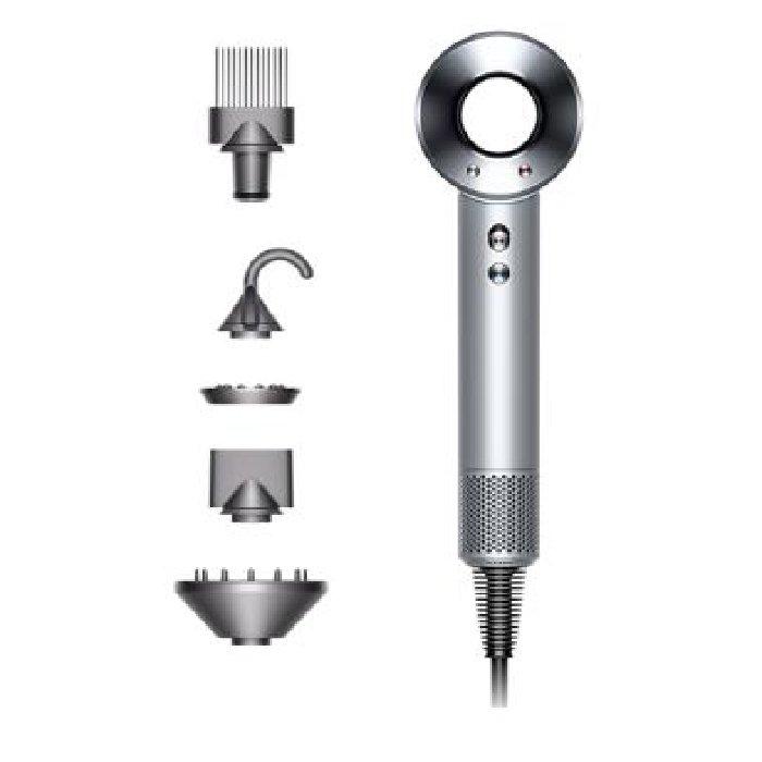 مجفف الشعر دايسون سوبرسونيك - ابيض / فضي (HD07)