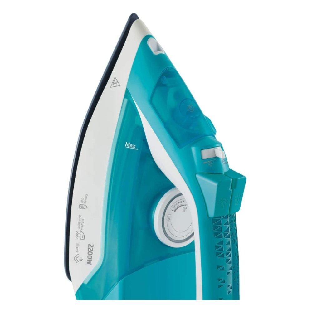 مكواة بخار من فيليبس، سعة 240 مل، 2000 واط، SIM3122T - أزرق تركواز