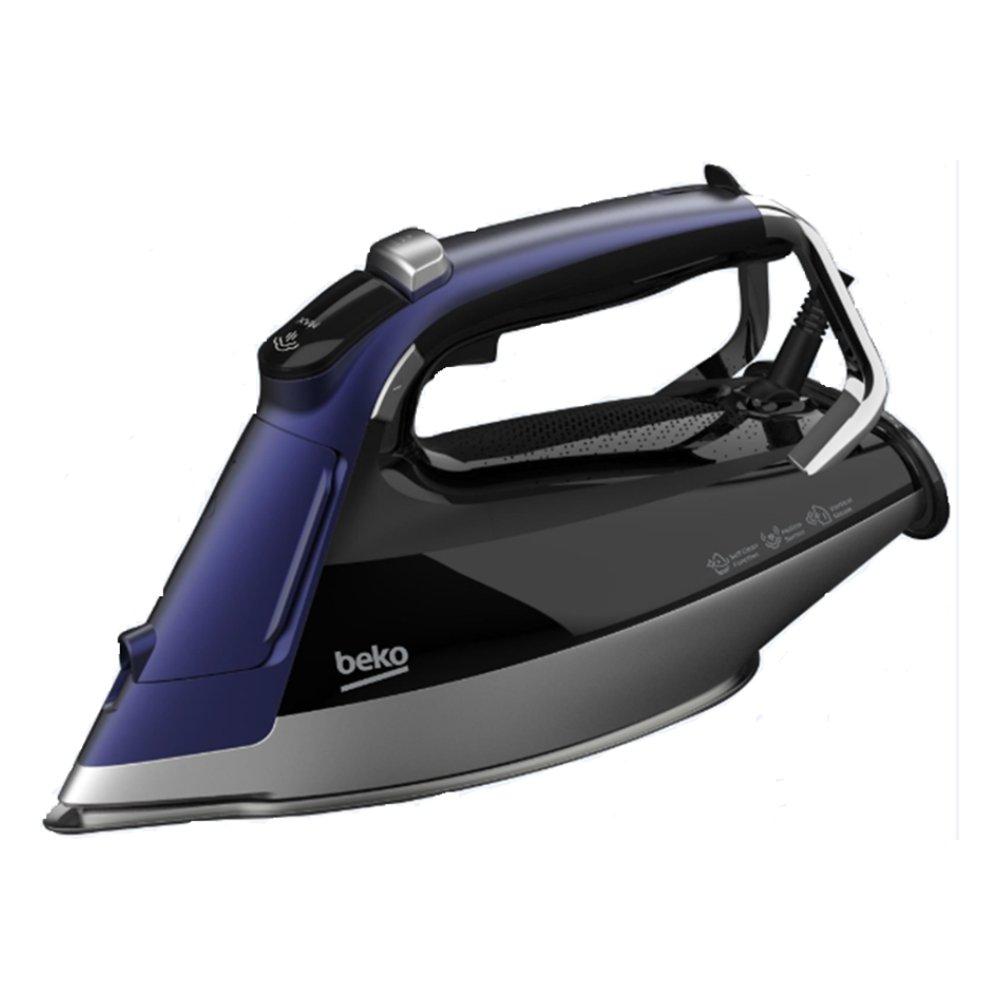 Buy Beko steam iron, 350ml, 3000w, spa 9130 b - blue in Kuwait