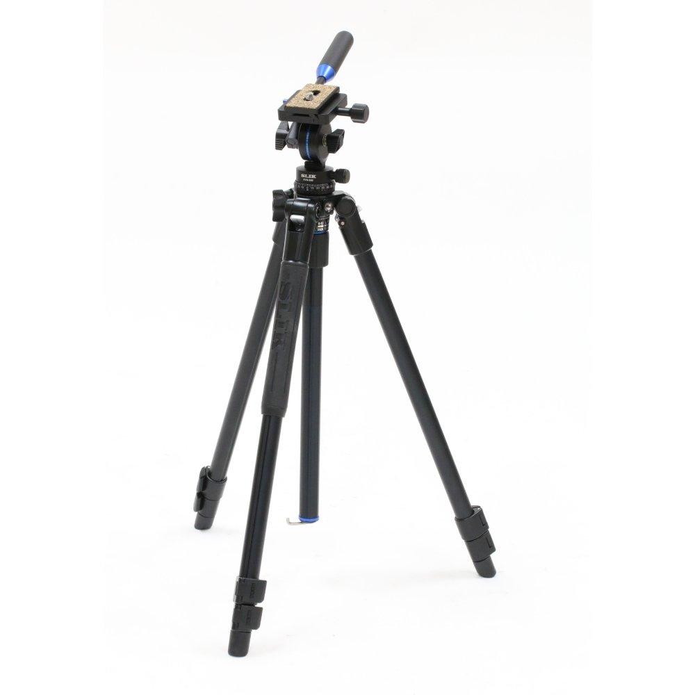 Buy Slik pro tripod with pan & tilt head (al-323svh) in Kuwait