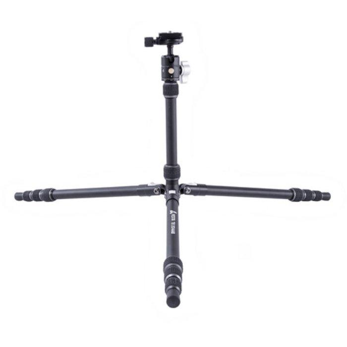 حامل ثلاثي فانجارد فيستا من الألومنيوم مع رأس كروي (TB204AB)