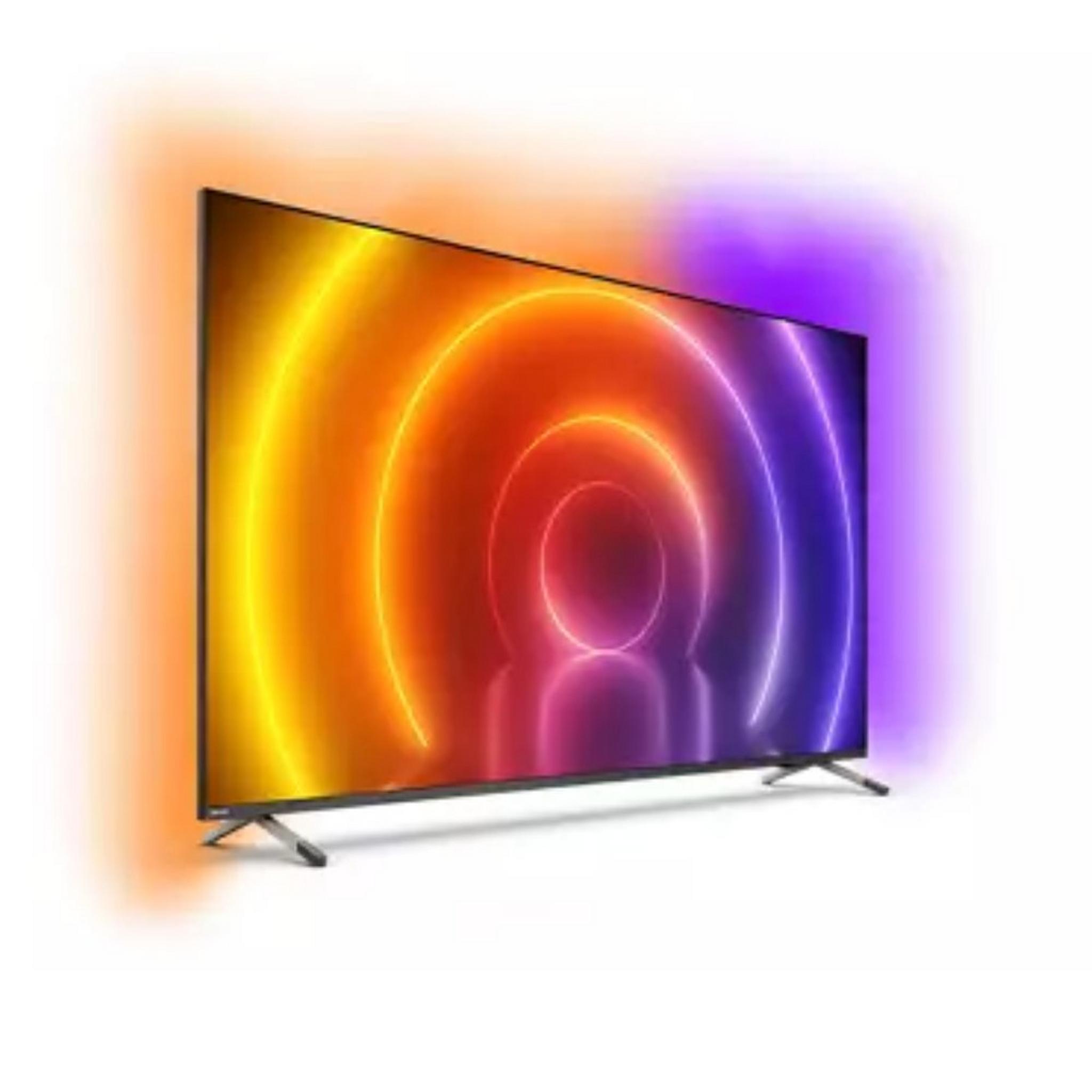 تلفزيون فيلبس 4 كي فائق الوضوح ال اي دي أندرويد بحجم 50 بوصة (50PUT8516/56)