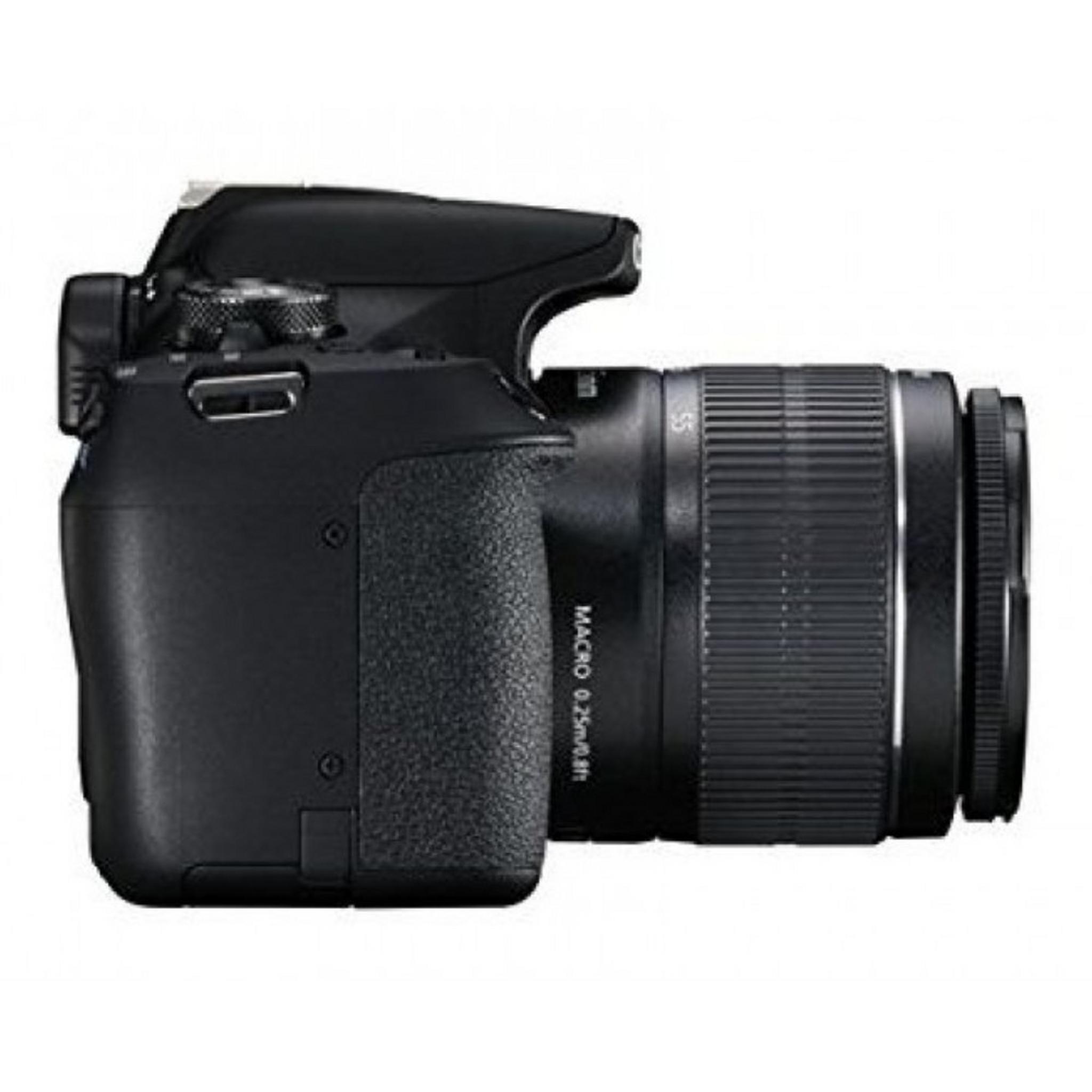 كاميرا كانون EOS 2000D الرقمية ذات العدسة الأحادية العاكسة DSLR مع عدسة 18 - 55 ملم أي اف + عدسة 50 1.8 CME