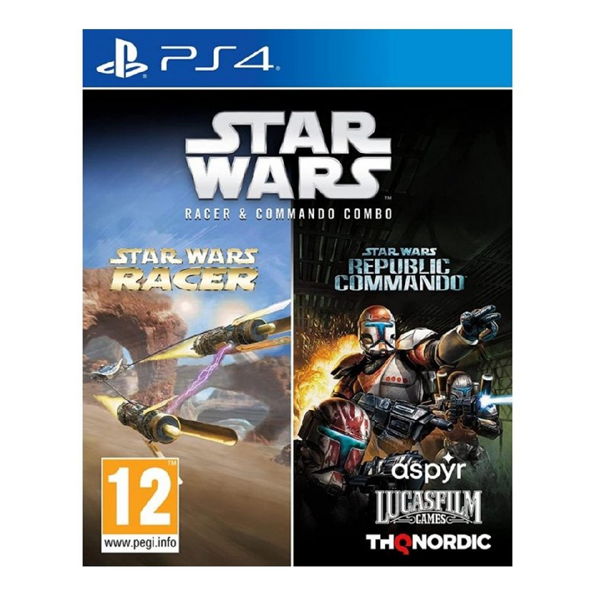 Star Wars Racer and Commando Combo - PS4 Game