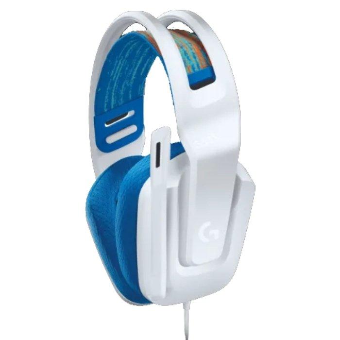 Logitech G335 Wired Gaming Headset - White