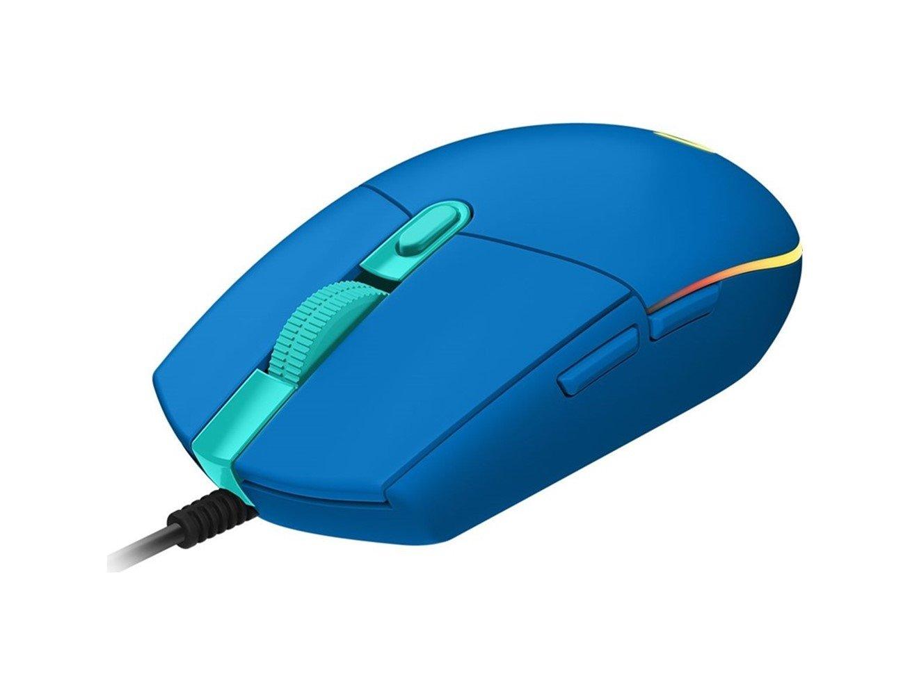 ماوس الألعاب لوجيتيك G203 لايت سينك السلكي - أزرق