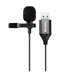 Buy Sandberg streamer usb clip microphone (126-19) in Saudi Arabia