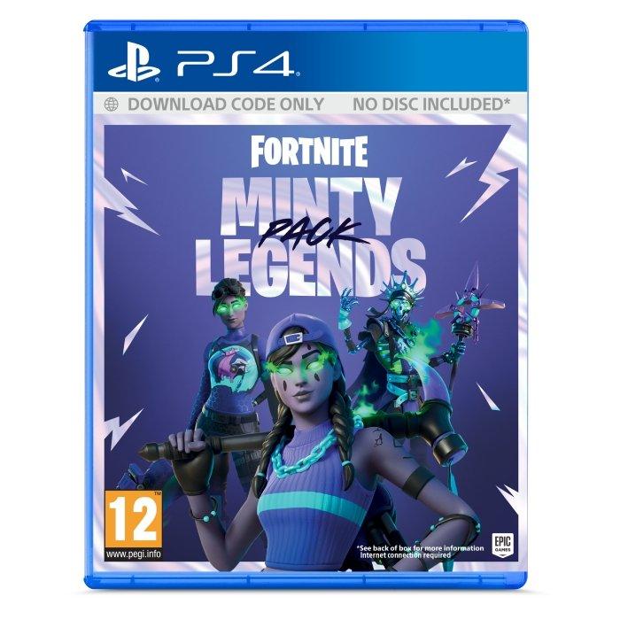 Pre-Order: Fortnite: Minty Legends Pack - PS4 Game