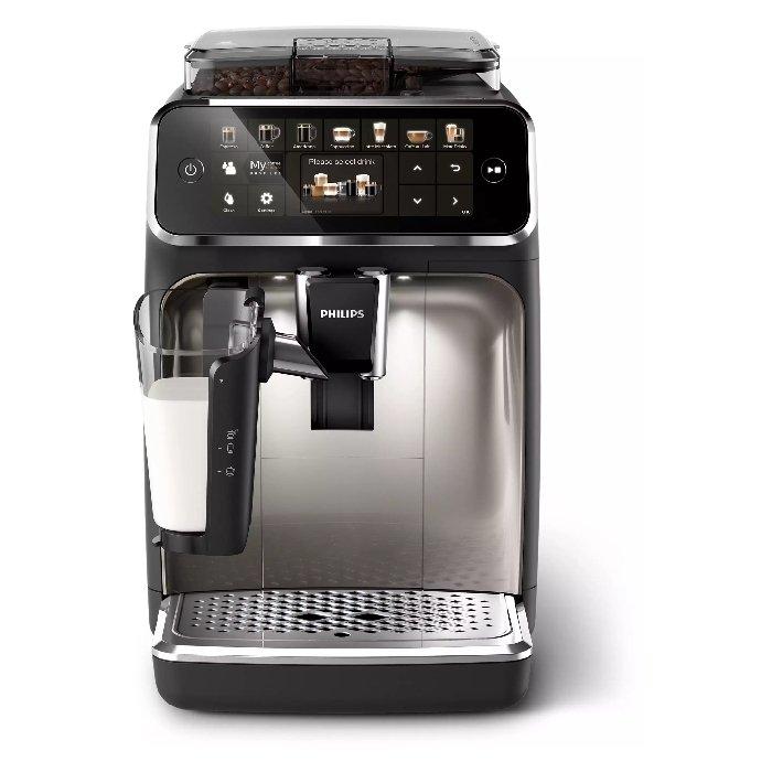 ماكينة تحضير الاسبريسو الاوتوماتيكية من فيليبس، 12 إعدادًا ، قدرة 1500 واط، سعة 1.8 لتر، EP5447/90 - أسود