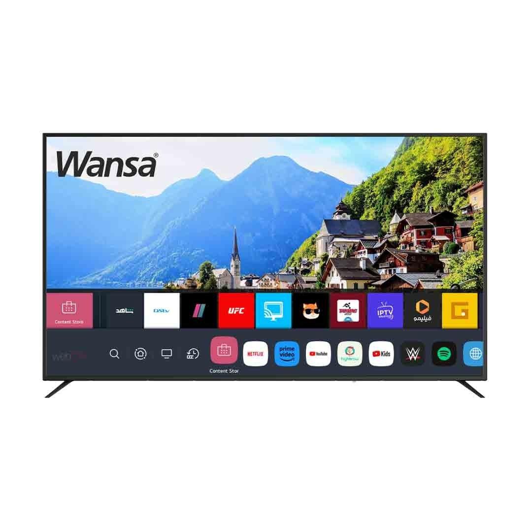 اشتري شاشة تلفزيون ذكي حجم 70 بوصة من ونسا، فائق الدقة ويب او اس، wud70kwo60 - أسود في السعودية