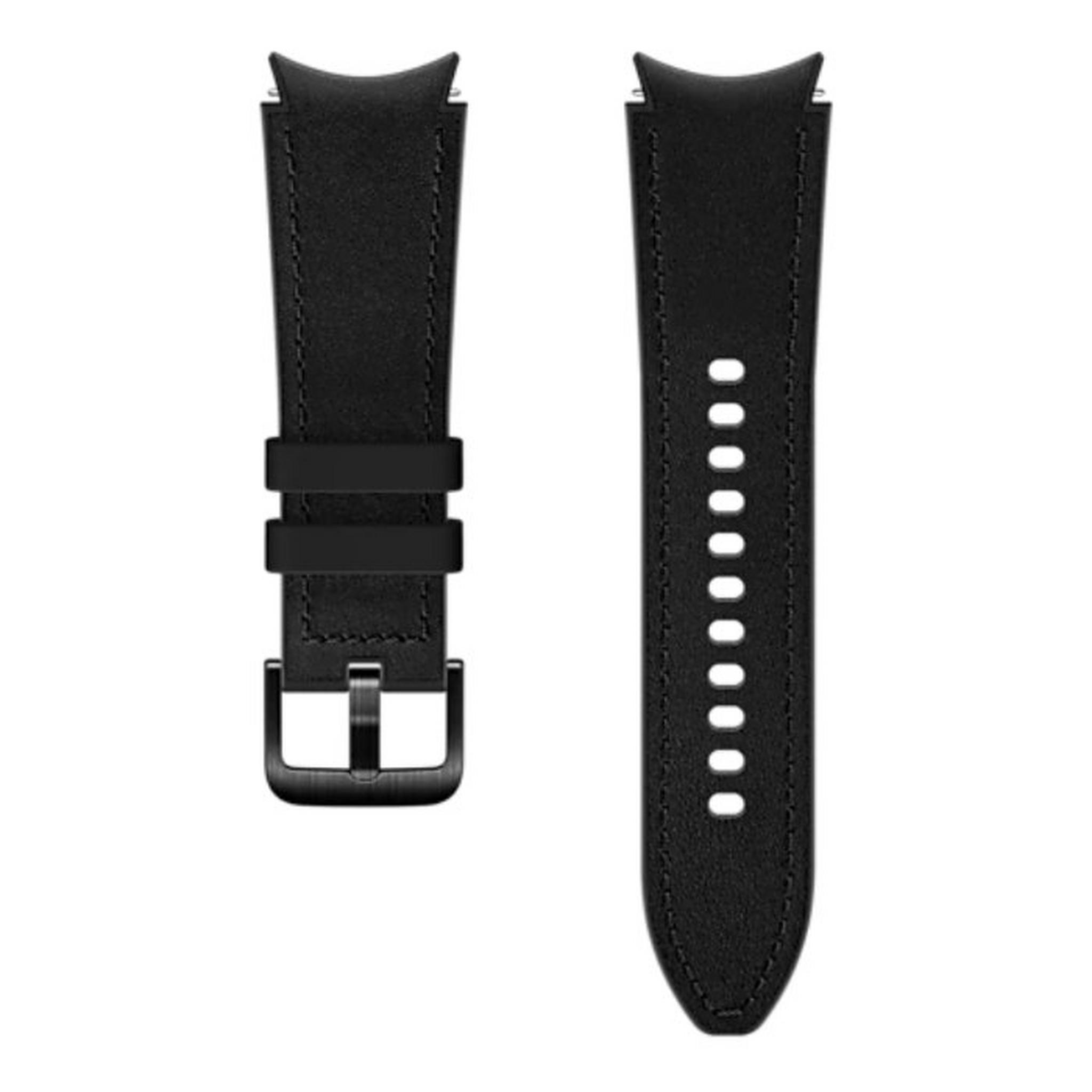 Samsung Galaxy Watch4 46mm Leather Band - Black