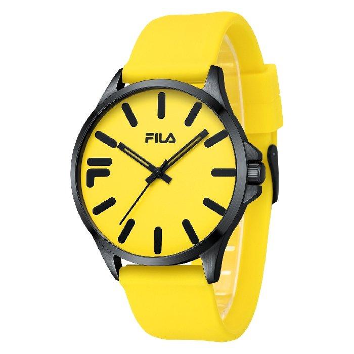 ساعة فيلا 45 ملم بعرض تناظري و حزام من المطاط للرجال  - 38-866-003