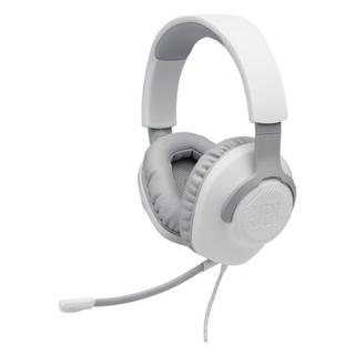Buy Jbl quantum 100 wired headset - white in Kuwait