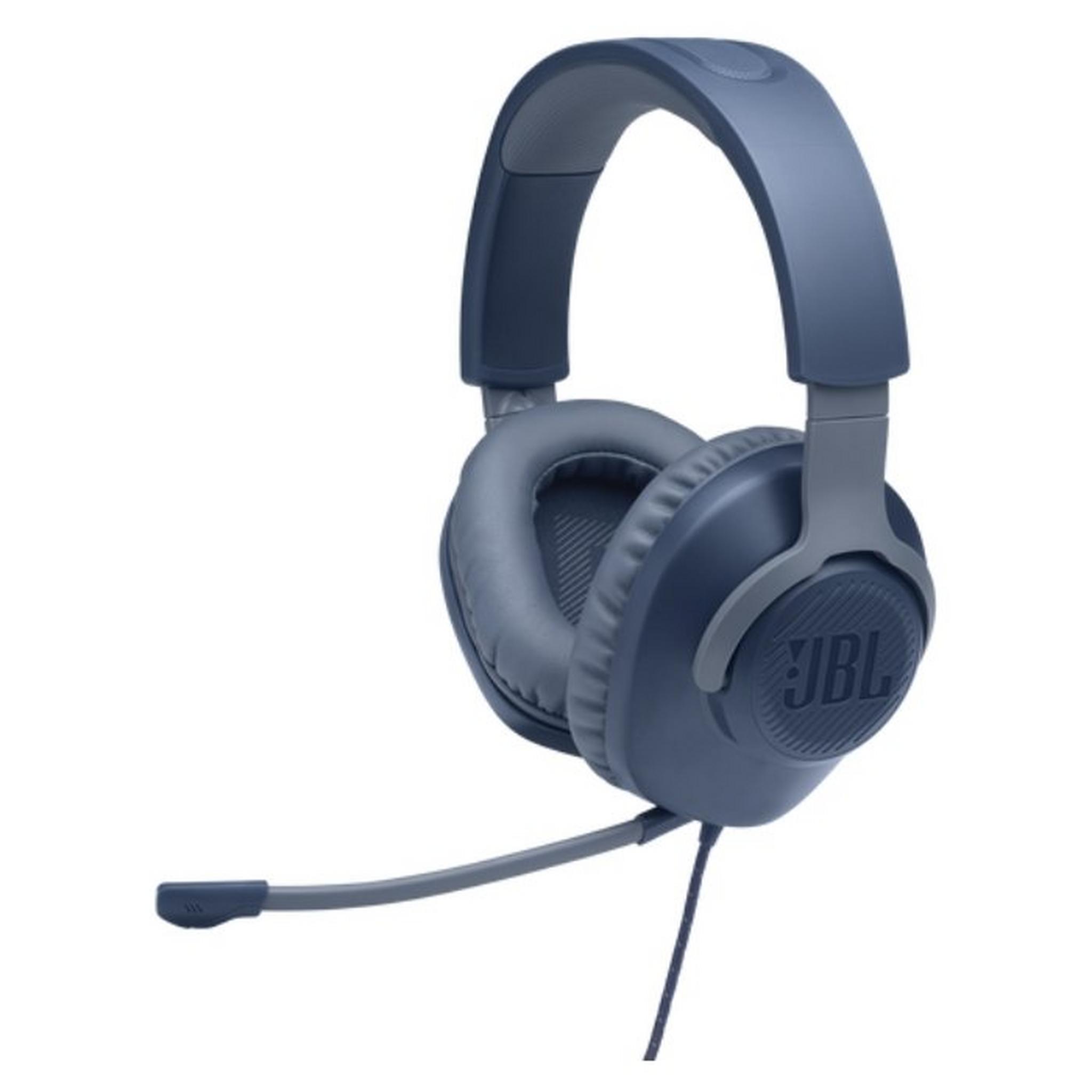 JBL Quantum 100 Wired Headset - Blue