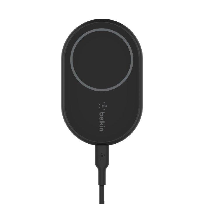 شاحن سيارة مغناطيسي لاسلكي بقوة 10 واط + شاحن سيارة 20 واط + كابل يو اس بي سي من بيلكن