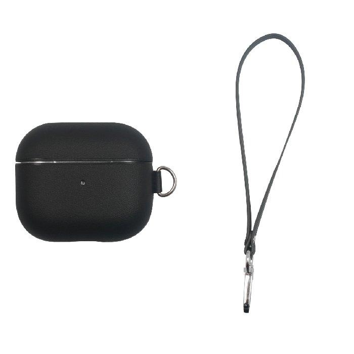 غطاء حماية أبل ايربودز 3 من اي كيو (APN17 II) - اسود