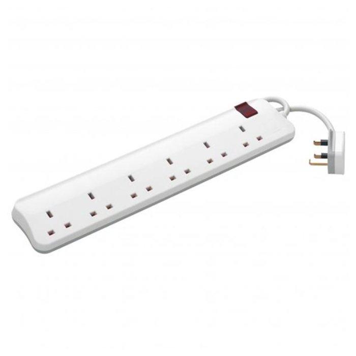 Legrand 6 Way Extension with 3m Cord Xcite KSA