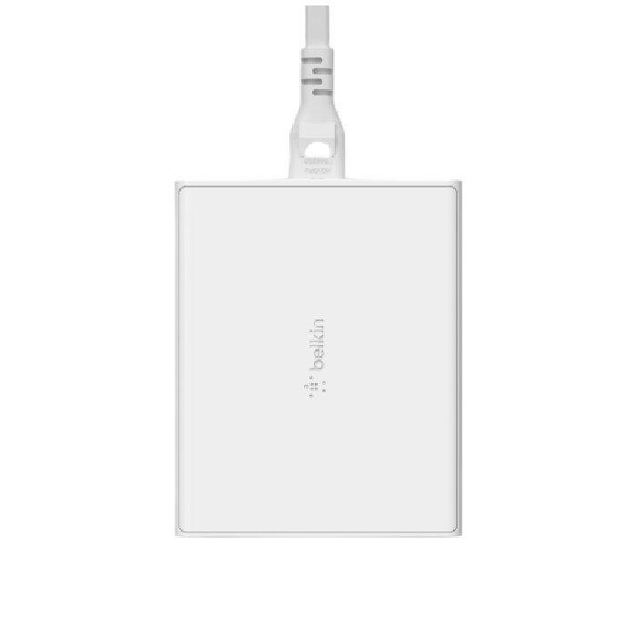 Belkin 4 Port 108 W USB-C Wall Charger with 2m Cord - White