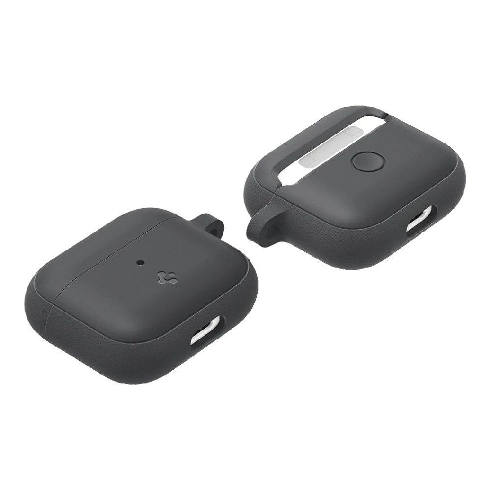 غطاء حماية سيليكون لسماعات ايربودز 3 من سبيجن - رمادي غامق