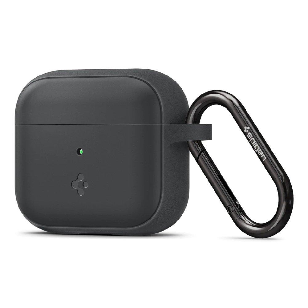 غطاء حماية سيليكون لسماعات ايربودز 3 من سبيجن - رمادي غامق