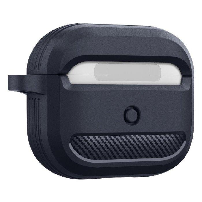 غطاء حماية رجد ارمر لسماعات ايربودز 3 من سبيجن - رمادي