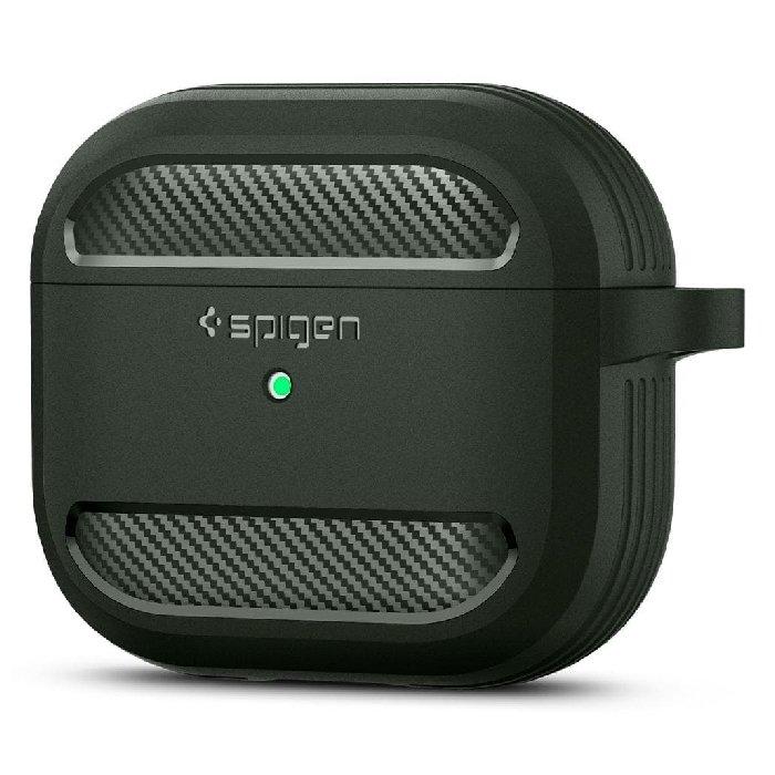 Spigen Rugged Armor Apple Airpods 3 Case - Military Green