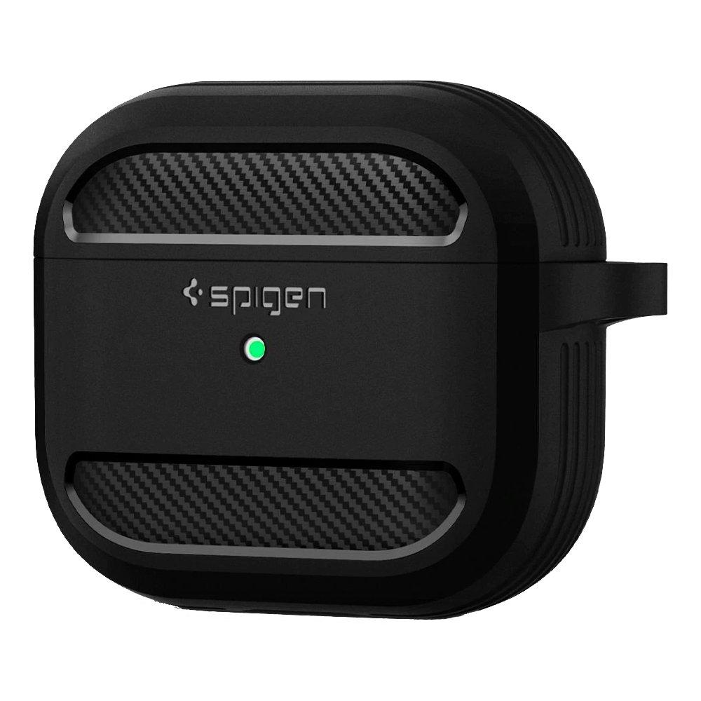 Spigen  Rugged Armor Apple Airpods 3 Case - Matte Black