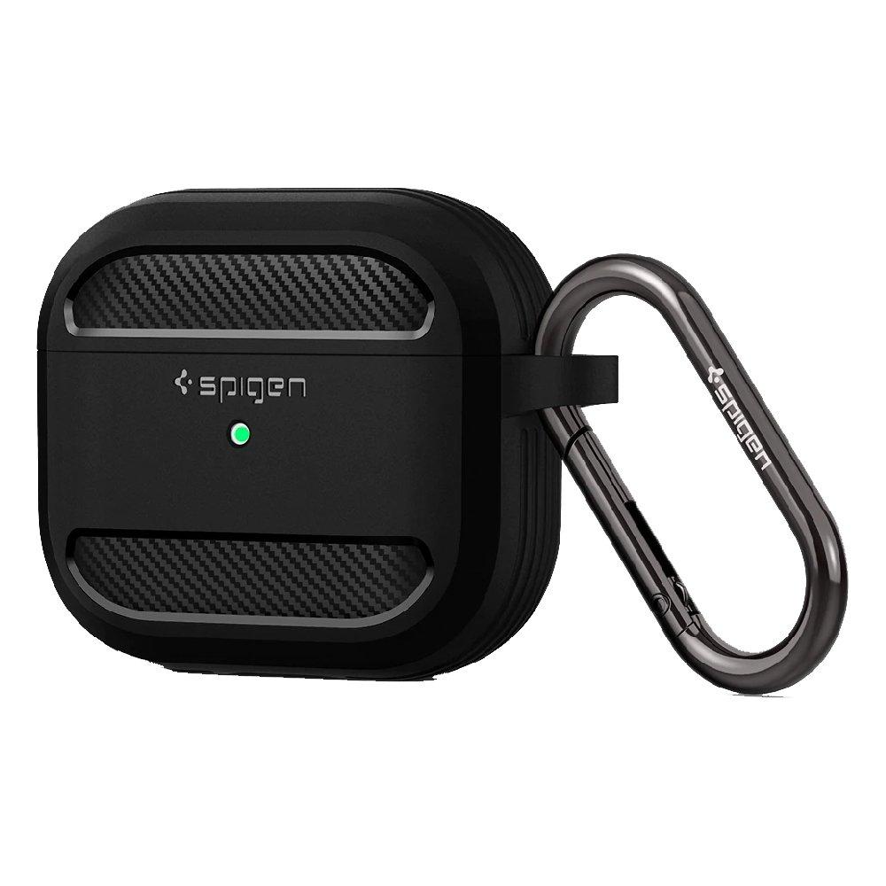 Spigen  Rugged Armor Apple Airpods 3 Case - Matte Black
