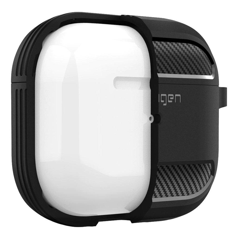 Spigen  Rugged Armor Apple Airpods 3 Case - Matte Black
