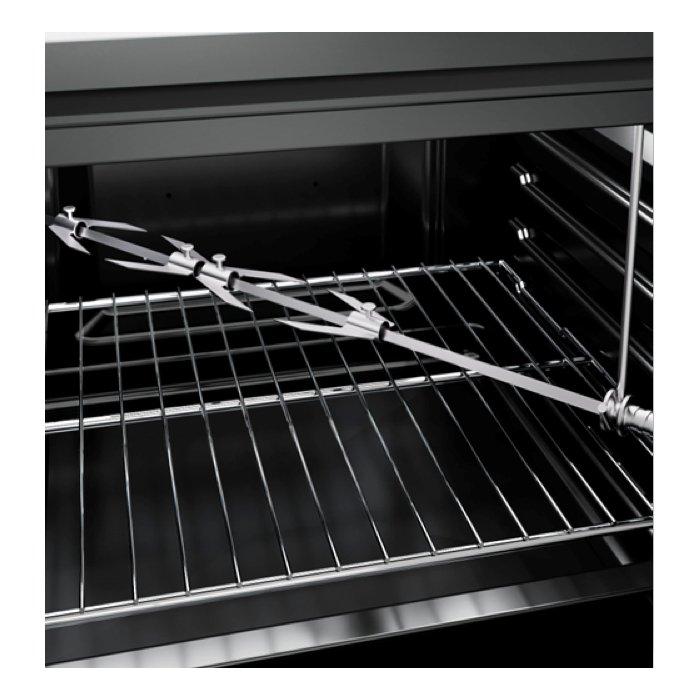 Lagermania 4 Burners Gas Cooker, 60X60cm, M64031EX0 - Stainless Steel