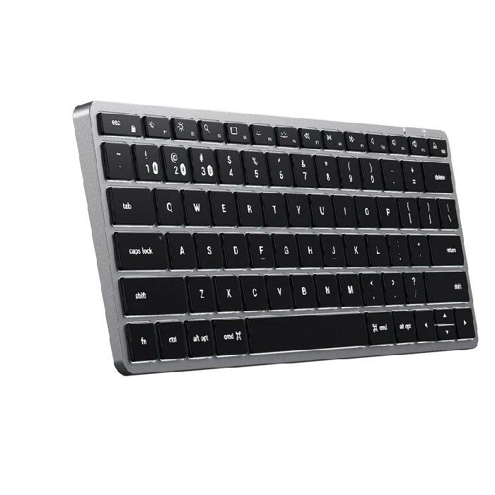 Satechi Ultra Slim Backlit Wireless Keyboard - Space Grey