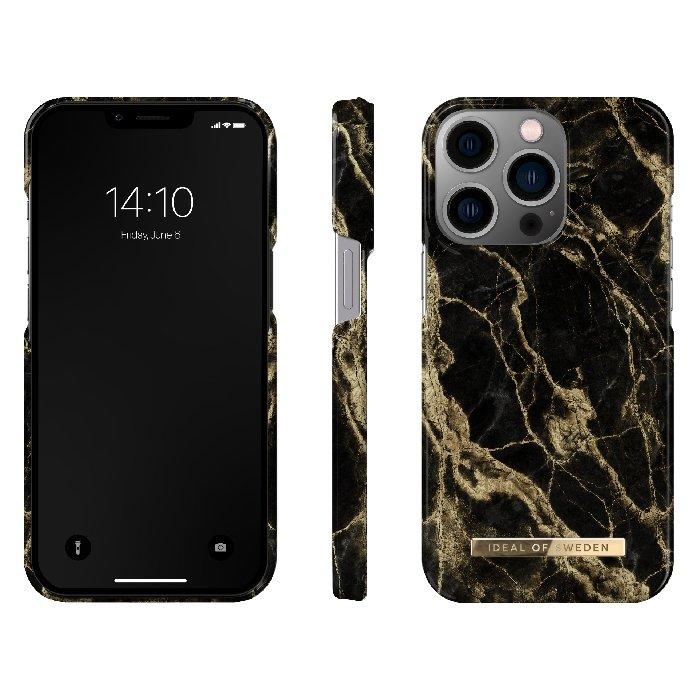 IDeal Of Sweden Golden Smoke - Marble Cover Per IPhone 2020 6,1" (effetto Marmo)