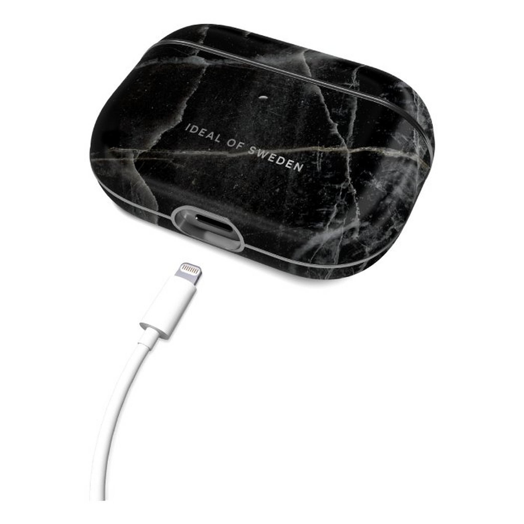 Ideal of Sweden Airpods Pro Case - Black Thunder Marble