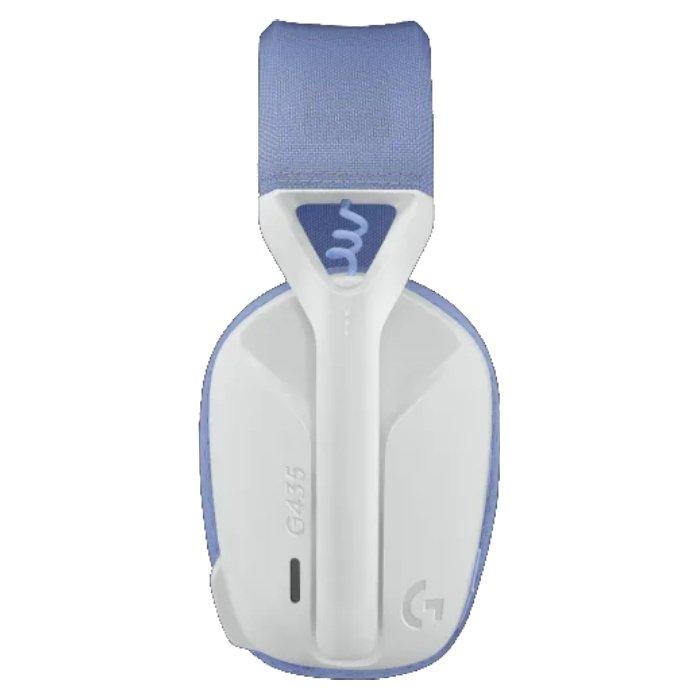 Logitech G435 LightSpeed Wireless Gaming Headset - White