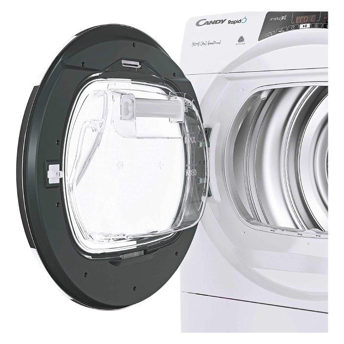 Candy 10KG Heat Pump Condenser Dryer, Wifi + Bluetooth, (ROE H10A2TCE-19)