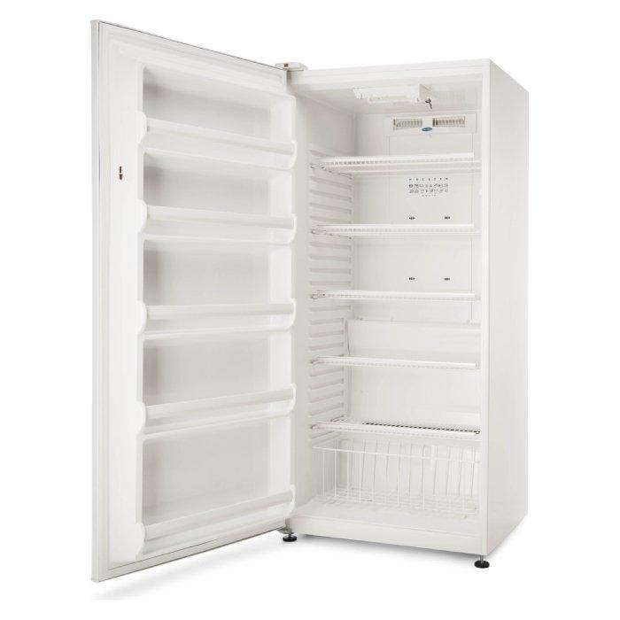 ثلاجة باب واحد ١٩ قدم من ونسا (WROW-650-NFWTS3) - أبيض  - فريزر عامودي ١٩ قدم من ونسا (WUOW-650-NFWTS3) - أبيض