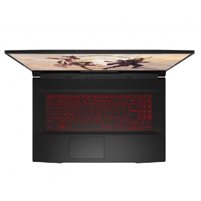 MSI Katana GF76 Gaming laptop, 17.3" FHD, Intel i7 11800H, Ram 16GB, 512 GB SSD, Nvidia RTX 3050 4GB GDDR6 - Black (KATANA GF76 11UC)