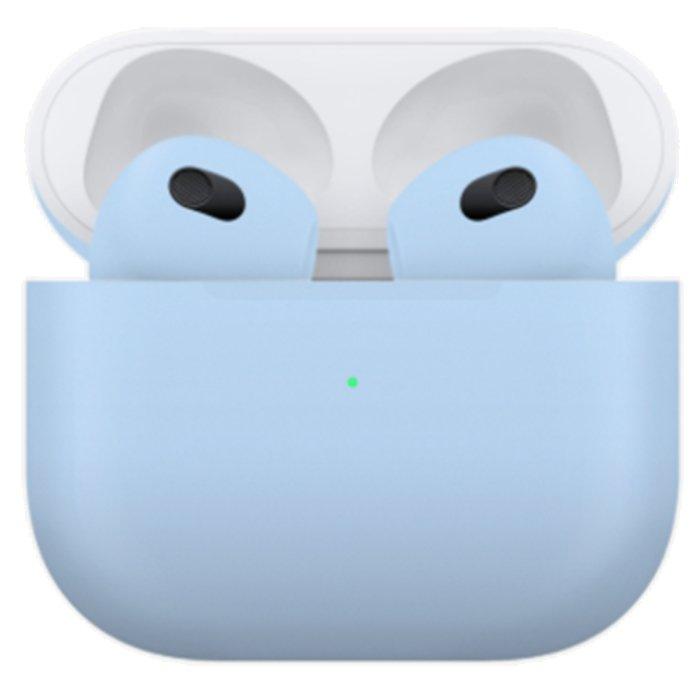 سماعة أبل ايربودز الجيل الثالث مطلية من سويتش - ازرق مطفي