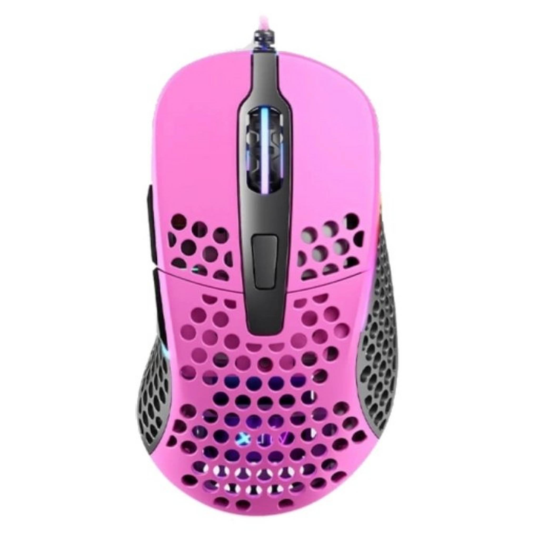 Xtrfy M4 RGB Wired Mouse - Pink