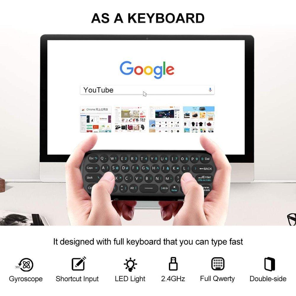 EQ Air Mouse Mini Wireless Keyboard